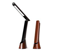 SYMX Table Lamp, LED Desk Lamp, night light, USB Charging Port, 3 Lighting Modes, Stepless dimming, Sensitive Control, Eye-Caring Office Lamp for Home, Office, Bedroom, Reading, Work, Study,Brown