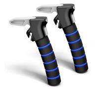 SYMYNELEC Car Door Handle for Elderly: Non-Slip Grip and Sturdy Assist Support - Fits Most Vehicles for Easy Getting in and Out of Car - Helpful for Seniors Handicapped Pregnant Women Children 2Packs