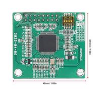 SYN6988 TTS Voice Module, Chinese English Speech Synthesis Recognition Module, Text to Sound Converter with UART SPI Communication, GB2312 GBK Unicode Encoding for Smart Devices Ro