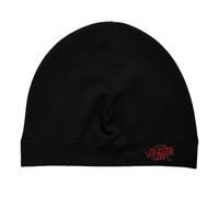 Syna World Skull Cap, Central CEE Beanie Running Hat - Black Breatherble Windproof Knitwear Skully for All Season- synaworld, A 06, 22*24