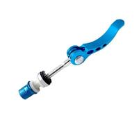 SynapSYA Bike Quick Release Seatpost Clamp 5pcs Mountain Bike Quick Release Lever Seat Tube Clamp Folding Screw Dead Fly Saddle Rod Cycling Accessories(5pcs Blue)