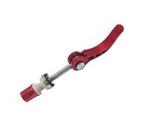SynapSYA Bike Quick Release Seatpost Clamp 5pcs Mountain Bike Quick Release Lever Seat Tube Clamp Folding Screw Dead Fly Saddle Rod Cycling Accessories(5pcs Red)
