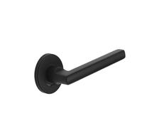 SynapSYA Door Handle Set 1PC Door Handles for Interior Doors Indoor Room Barn Wooden 304 Stainless Steel Handle Without Lock(1PC Black)