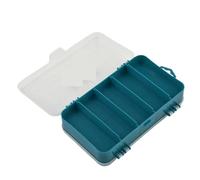 SynapSYA Heavy Duty Storage Organiser Convenient And Portable Tool Organizer, 8 Slot Plastic Screws Threads Bolts Nails Nuts Storage Case Tidy Box Tools for Screws, Nails