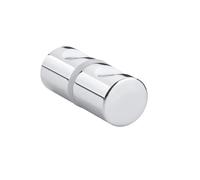SynapSYA Shower Door Handle Bathroom Glass Door Knob Aluminum Alloy Shower Cabinet Window Kitchen Cupboard Hardware Handle with Screw Modern Home Decor(Color 4)