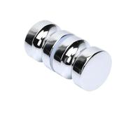 SynapSYA Shower Door Handle Bathroom Glass Door Knob Aluminum Alloy Shower Cabinet Window Kitchen Cupboard Hardware Handle with Screw Modern Home Decor(Color 9)