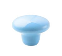 SynapSYA Single Hole Pull Handle 3pcs Room Ceramic Handle Pastoral Single-Hole Colorful Modern Minimalist Cabinet Drawer Door Knobs(Color 3)