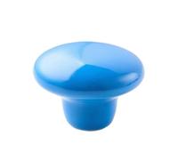 SynapSYA Single Hole Pull Handle 3pcs Room Ceramic Handle Pastoral Single-Hole Colorful Modern Minimalist Cabinet Drawer Door Knobs(Color 6)