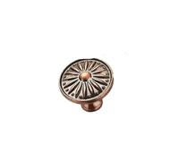 SynapSYA Single Hole Pull Handle Champagne Gold Door Handles Zinc Alloy Cabinet Drawer Knobs Wardrobe Pulls Kitchen Furniture Hardware(Color 1)