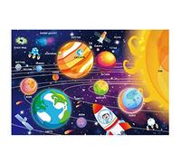 SYNARRY 100 Piece Jigsaw Puzzles for Children, Space Planets Solar System Puzzle for Kids 3 4 5 6 7 8 Year Olds Boys Girls