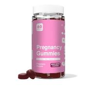 SynBio Pregnancy Gummies | Prenatal Multivitamin with Folic Acid, Vitamin D3, B12, Zinc & More | Gelatin Free, Vegetarian, Nut Free | 60 Mixed Berry Gummies for Daily Pregnancy Support