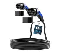 Sync Energy Mode 3 EV Fast Charging Cable, Electric and Plug-in Hybrid Vehicle Car Type 2 to Type 2, Single Phase, 10 Metre Cable, BG Sync EV, IP65, 7.4kW, 16A/32A, EVC223210SL