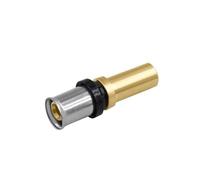 Sync Supplies Multi-Layer Press Fitting 20mm - 22mm Copper Tail | MLCP Copper Adapter | Press Fitting for Plumbing & Heating Systems | WRAS Approved | Pack of 6