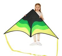 SYNCFUN Large Delta Kite Gradient For Kids and Adults,Easy To Fly Kids Kites Ages 4-8,Large Delta Beach Kite with 328 ft String & Flying Toys for Outdoor Activities & Family Trip