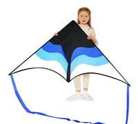 SYNCFUN Large Delta Kite Gradient For Kids and Adults,Easy To Fly Kids Kites Ages 4-8,Large Delta Beach Kite with 328 ft String & Flying Toys for Outdoor Activities & Family Trip