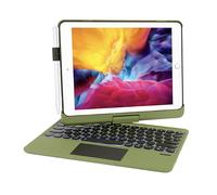 Synchro Bands Keyboard Case for iPad Pro 11 Inch 1st 2nd 3rd 4th Gen and iPad Air 11, 10.9 Inch 2020 2022 Air 4th 5th Gen Trackpad (Green)