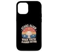 Synchronicity Stars are Align When You're Aligned Astronomy Case for iPhone 12/12 Pro
