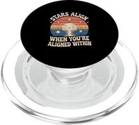 Synchronicity Stars are Align When You're Aligned Astronomy PopSockets PopGrip for MagSafe