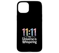 Synchronicity "The Universe is Whispering" 11:11 Numerology Case for iPhone 15 Plus
