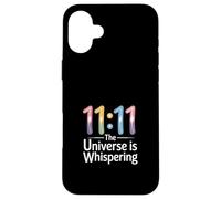 Synchronicity "The Universe is Whispering" 11:11 Numerology Case for iPhone 16 Plus