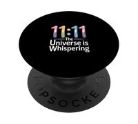 Synchronicity "The Universe is Whispering" 11:11 Numerology PopSockets Adhesive PopGrip
