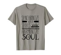 Synchronize Your Strokes Harmonize Soul Synchro Swimmer T-Shirt