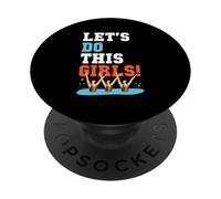 Synchronized Swimming Synchro Swimmer Lets Do This Girls PopSockets Adhesive PopGrip