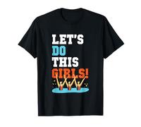 Synchronized Swimming Synchro Swimmer Lets Do This Girls T-Shirt