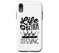 Synchronized Swimming Synchro Swimmer Life Better In Sync Case for iPhone XR