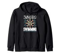 Synchronized Swimming Synchro Swimmer No Balls Required Zip Hoodie