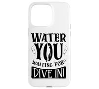 Synchronized Synchro Swimmer Water You Waiting For Dive In Case for iPhone 15 Pro Max
