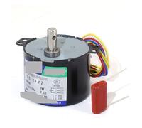 Synchronous Motor 50KTYZ Permanent Magnet Synchronous Motor High Torque 220V AC Motor Forward and Reverse Controllable(110V 5rpm)