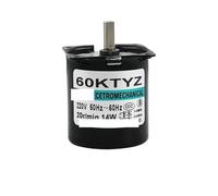 Synchronous Motor 60KTYZ Eccentric Axis 14W AC synchronous 220V Motor 2.5rpm-80rpm CW CCW Motor(220V 10rpm)