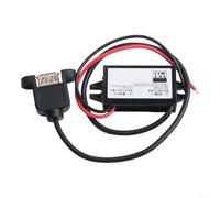 Synchronous Rectification Design Ensures High Efficiency in Converting Voltage Levels from Car Batteries or Other Sources (Single USB with ear)