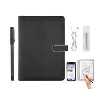 Syncify Digital Sketchbook Pro V2, Smart Digital Notebook Drawing Pad with A5 Erasable Paper Refill + 5 Spare Refills, Smart Sync Pen & Notebook, Drawing, Writing, Note-taking,Black