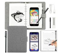 Syncify Digital Sketchbook - Smart Notebook with Real Paper, Bluetooth 5.0 Sync Pen, Sketch on Paper Transfer to Digital, Drawing & Note-Taking for Artists, Students, Professionals (E)