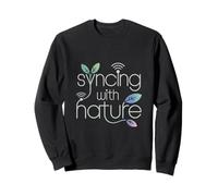 Syncing With Nature Eco Mindfulness Lifestyle Sweatshirt