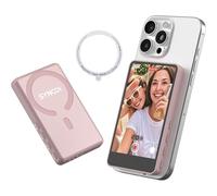 SYNCO XView M4 Phone Vlog Selfie Monitor Low Latency Magnetic Attaching P2P Connectivity Bluetooth Remote (Pink)
