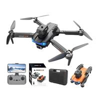 SyncTech HD Drone with Camera 1080P, Brushless Motor Drones, 3x Batteries 60+mins Flight time, Obstacle avoidance, HD Transmission, 50x Zoom, Foldable Design (1080P Obstacle Av Drone 3B)