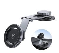 SYNCWIRE Fits MagSafe Car Mount for Universal Dashboard, Tesla Screen, Magnetic Phone Holder for Car, Foldable Aluminum Alloy Arm, Super Stable Car Mount for iPhone 15 Pro Max 14 13 12&All Phones