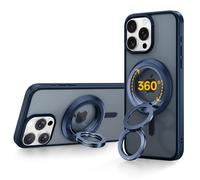 SYNCWIRE for MagSafe Ring Phone Holder, 360° Rotation Magnetic Cell Phone Grip Dual-Sided Magnets Phone Ring Kickstand Compatible with iPhone 17 16 15 14 13 12 Pro Max MagSafe, Android, Samsung etc.