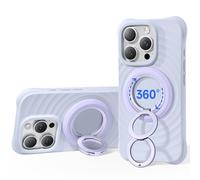 SYNCWIRE For MagSafe Ring Phone Holder, 360°Rotation Magnetic Mobile Phone Grip Double Sided Magnets Phone Ring Kickstand Compatible with iPhone 17 16 15 14 13 12 Pro Max MagSafe