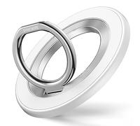 SYNCWIRE Magnetic Mobile Phone Ring Holder for MagSafe Strong N55 Magnets 360° Rotation Mobile Phone Sturdy Mobile Phone Grip for iPhone 15 14 13 & Android with 2 Metal Plates