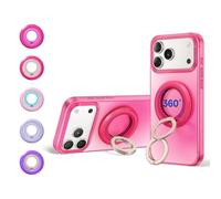 SYNCWIRE MagSafe Phone Ring Holder Grip for iPhone, Berry Crush