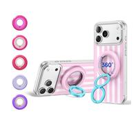 SYNCWIRE MagSafe Phone Ring Holder Grip for iPhone, Candy Pop