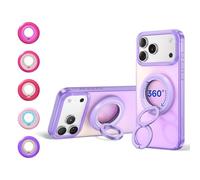 SYNCWIRE MagSafe Phone Ring Holder Grip for iPhone, Lavender Lovers