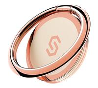 SYNCWIRE Phone Ring Holder, 360° Adjustable Finger Grip, Rose Gold