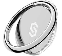 Syncwire Metal Phone Ring 360 Degree Rotation Compatible with iPhone 11/11 Pro/11 Pro Max/XS Max/XR/X/8/7/6s, Samsung Galaxy S10/S9/S8, LG, Sony and Other Smartphones - Silver