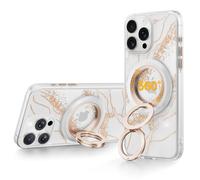 SYNCWIRE Phone Ring Holder Grip for MagSafe, 360° Rotation Magnetic Cell Phone Grip Stand Two-Sided Magnetic Compatible with iPhone 17 16 15 14 13 12 Pro Max fits MagSafe Accessories