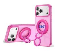 SYNCWIRE Phone Ring Holder Grip for MagSafe, 360° Rotation Magnetic Cell Phone Grip Stand Two-Sided Magnetic Compatible with iPhone 17 16 15 14 13 12 Pro Max fits MagSafe Accessories